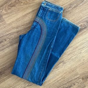 Vintage Lee rainbow flares